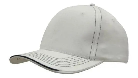 Headwear Cap With Contrast Sts & Sandwich X12 - 4097 Metro Workwear.